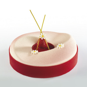 Moule Silicone Rond Vague Ø 18 x H 6 cm Pavocake