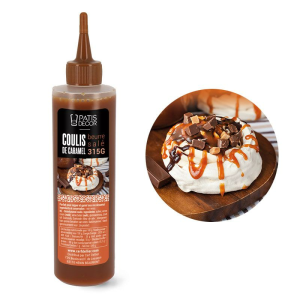 DLUO Dépassée Coulis de Caramel Beurre Salé 315 g Patisdécor
