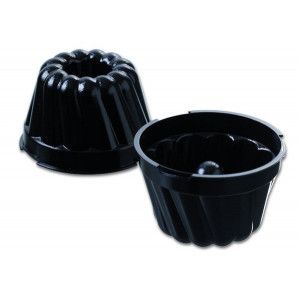 Kouglof Ø 9,5 cm Exoglass® - Moule anti-adhésif x 6 Kouglof Ø 9,5 cm Exoglass® - Moule anti-adhésif x 6