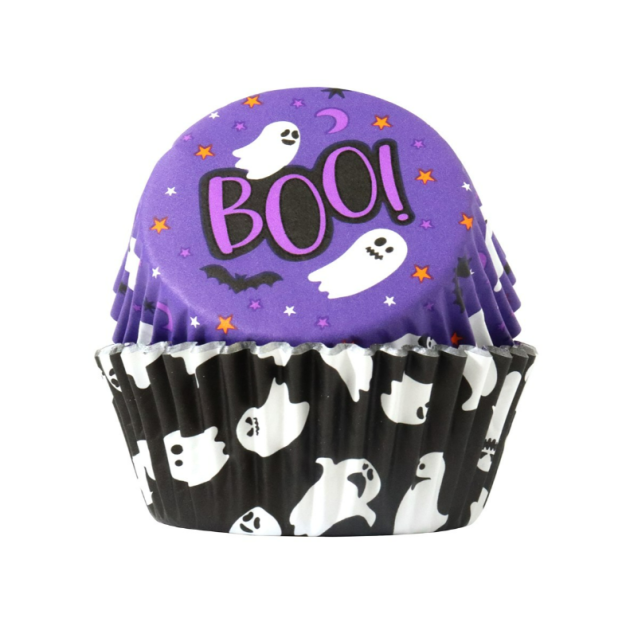 Caissettes Cupcakes Halloween Fantômes Effrayants (x60) PME