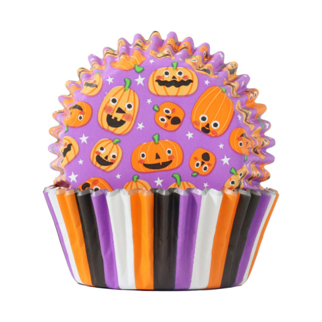 Caissettes Cupcakes Halloween Fête des Citrouilles (x60) PME