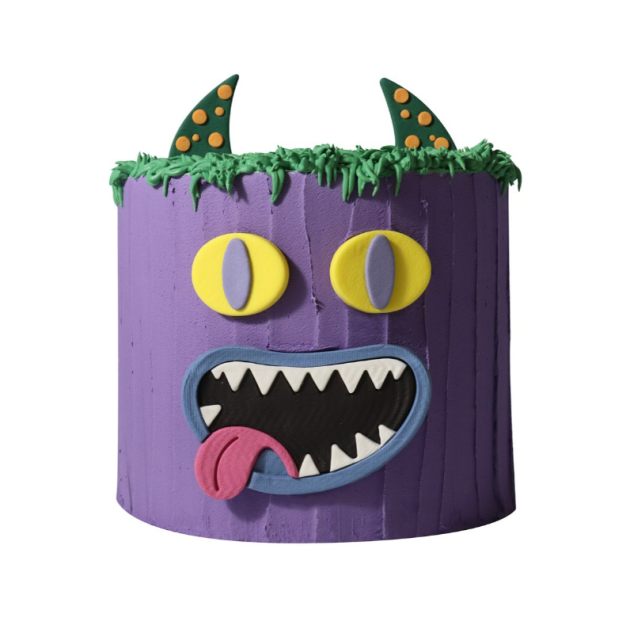 Décoration Gâteau en Sucre Monstre Halloween (x5) PME