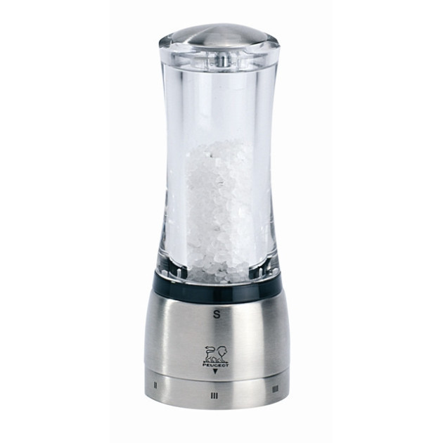 DEFAUT Moulin à Sel Daman U'Select 16 cm Transparent-Inox Peugeot