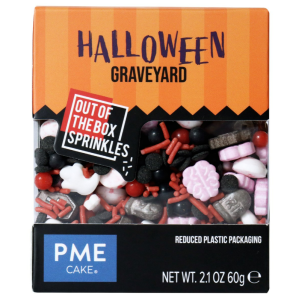 Décors en Sucre Cimetière Sprinkles Halloween 60 g PME Décors en Sucre Cimetière Sprinkles Halloween 60 g PME