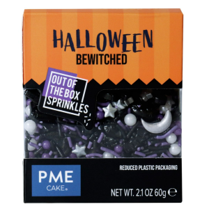 Décors en Sucre Ensorcelé Sprinkles Halloween 60 g PME Décors en Sucre Ensorcelé Sprinkles Halloween 60 g PME