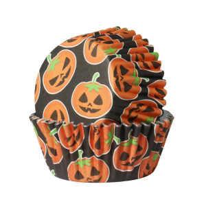 Caissettes Cupcakes Aluminium Citrouilles Pétrifiantes (x30) PME Caissettes Cupcakes Aluminium Citrouilles Pétrifiantes (x30) PME