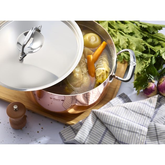 Braisière en Inox et Cuivre Braisière en Inox et Cuivre