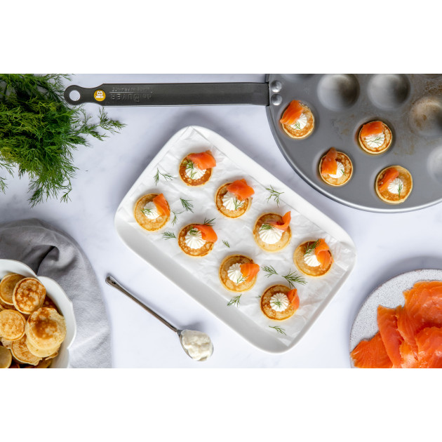 Poêle pour Poffertjes De Buyer Poêle pour Poffertjes De Buyer