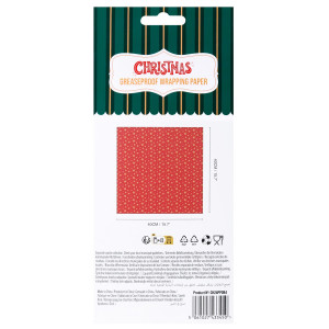 Papier Sulfurisé Étoiles Dorées 40 x 40 cm (x12) PME Papier Sulfurisé Étoiles Dorées 40 x 40 cm (x12) PME