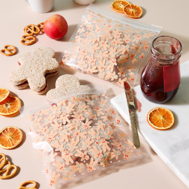 Sac à Friandises Motifs Pain d'Épices