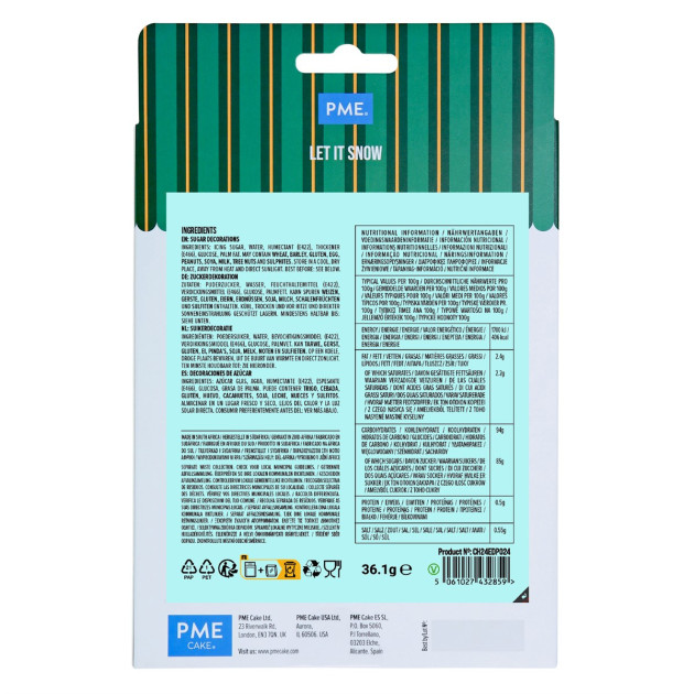 PME Décors en Sucre Noël PME Décors en Sucre Noël