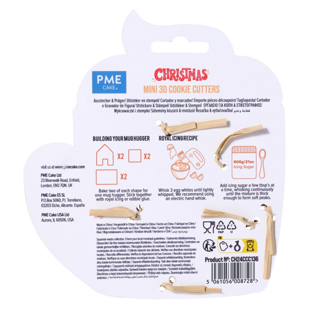 Lot d'Emporte-Pièces de Noël Lot d'Emporte-Pièces de Noël