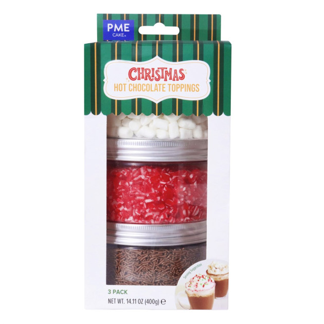 Toppings Chocolat Chaud Noël 400 g PME