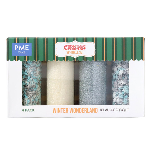 Décors en Sucre Hiver Enchanté (x4) 380 g PME