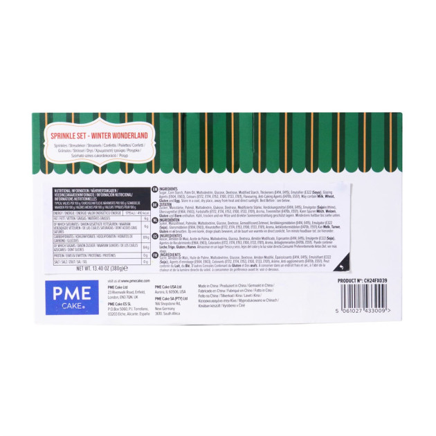 Lot de Décors en Sucre Noël