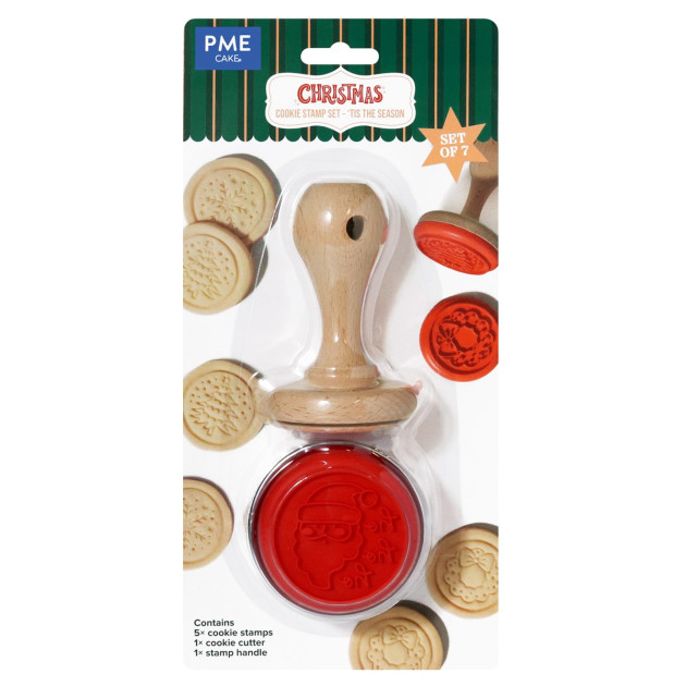 Tampons Biscuits Joyeux Noël (x7) PME