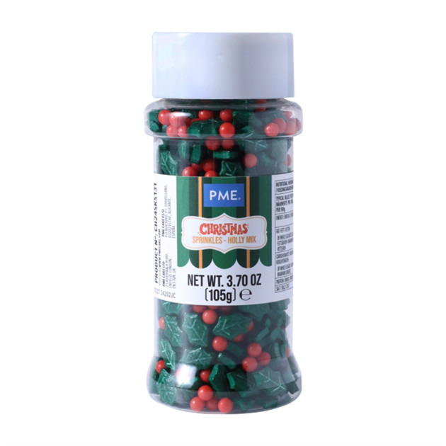 Décors en Sucre Mélange Houx 105 g PME