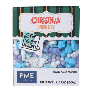 Décors en Sucre Mélange Jour de Neige 60 g PME