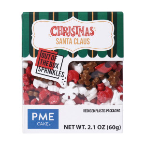 Décors en Sucre Mélange Père Noël 60 g PME