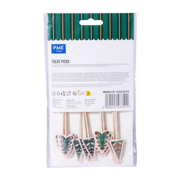 Brochettes en Bois Noël PME Brochettes en Bois Noël PME