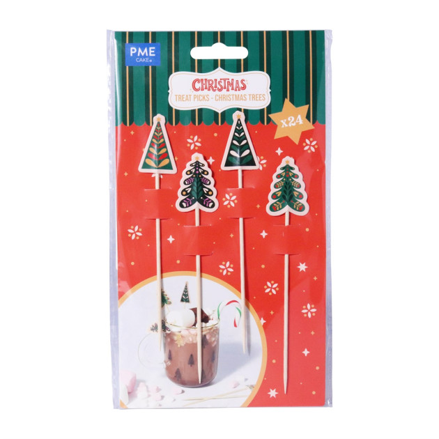 Pics Apéritif Arbres de Noël (x24) PME