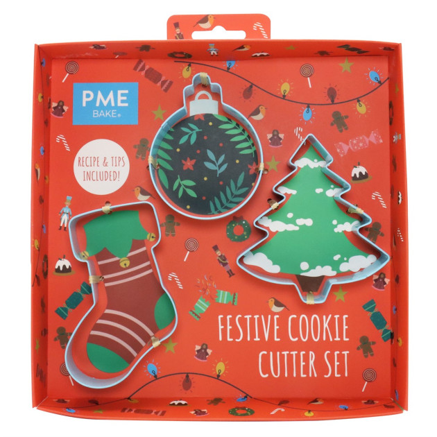 Emporte-Pièces Festif Noël (x3) PME