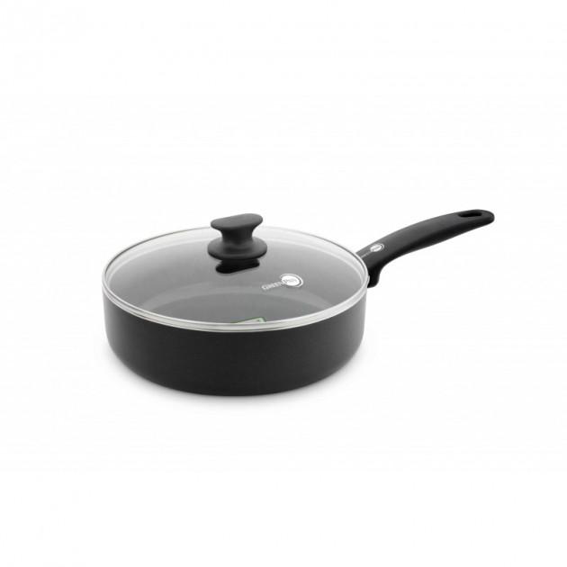 Sauteuse en Ceramique 24 cm et son couvercle. collection CAMBRIDGE GreenPanâ„¢