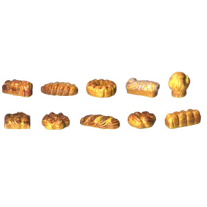 Fèves Boulangerie des Tresses et des Nattes Théma (x10) Fèves Boulangerie des Tresses et des Nattes Théma (x10)