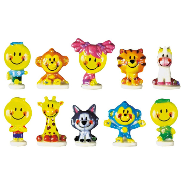 Fèves Mini Smiley Théma (x100)