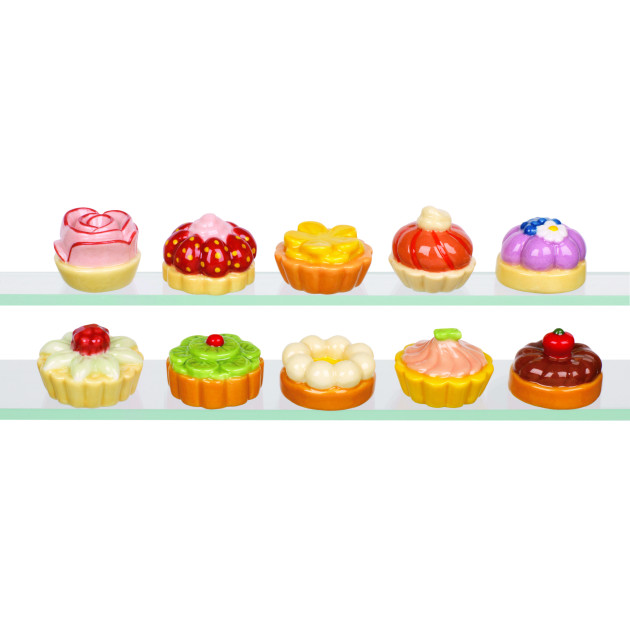 Fèves Tartelettes Fleur de Fruits Nordia (x10)