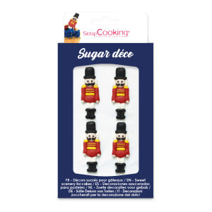 DLUO Dépassée Décors en Sucre Casse Noisette (x4) Scrapcooking DLUO Dépassée Décors en Sucre Casse Noisette (x4) Scrapcooking