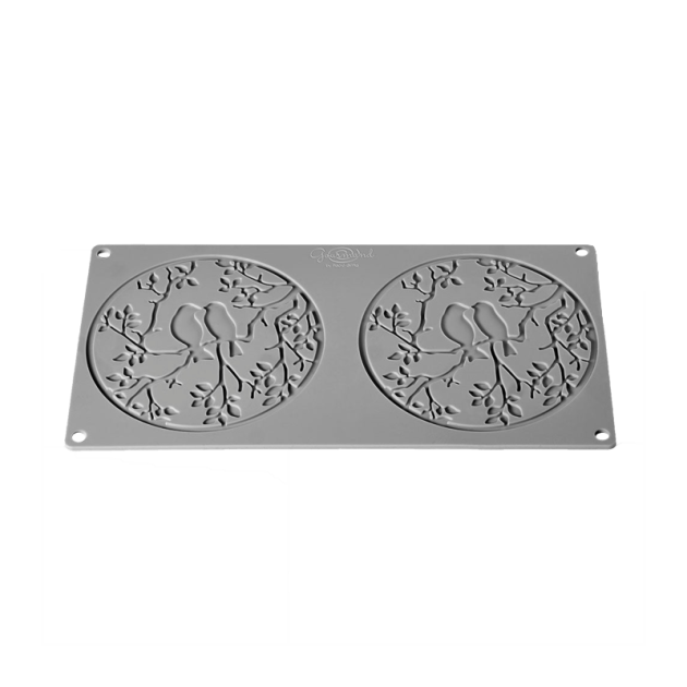 Pavoni Moule Dentelle Oiseaux Amoureux Moi & Toi