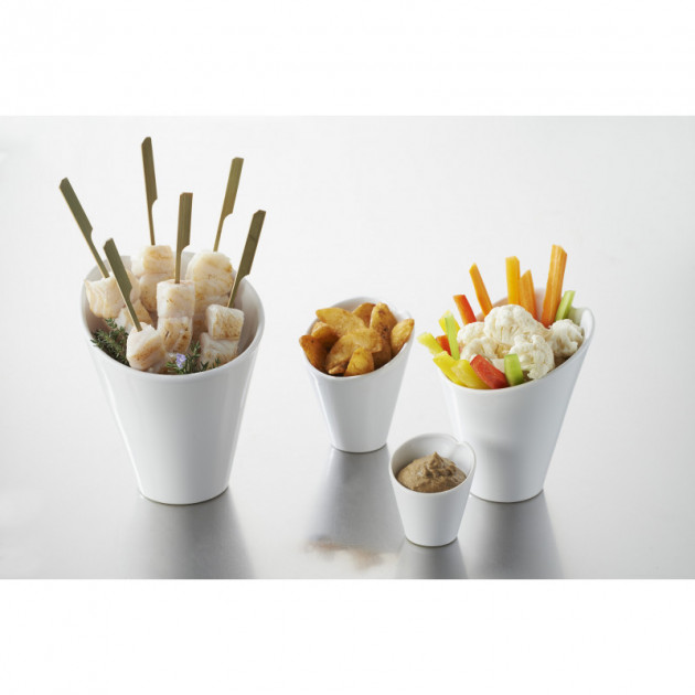 Tapas presentes dans des cornets de frites Revol