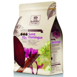 Chocolat noir origine Saint-Domingue 70% 2,5 kg