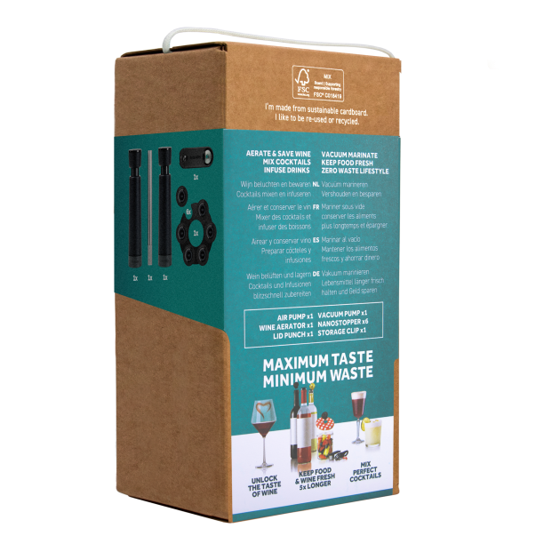 Coffret Sous Vide Aliments et Vins