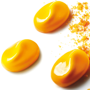 Moule Silicone Curvy 8,3 x 5,3 x H 4,2 cm (x12) Pavoflex