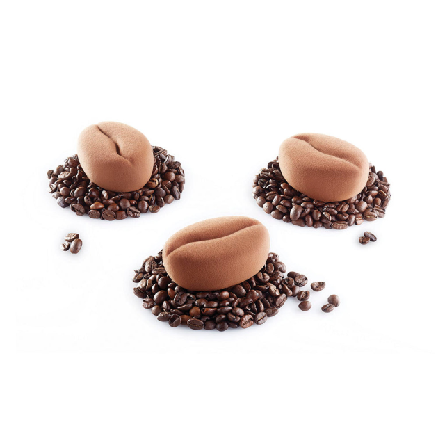 Moule Silicone Moka 8,3 x 5,8 x H 3,2 cm (x12) Pavoflex