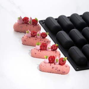 Moule Silicone Confy 8 x 3 x H 2,4 cm (x12) Pavoflex