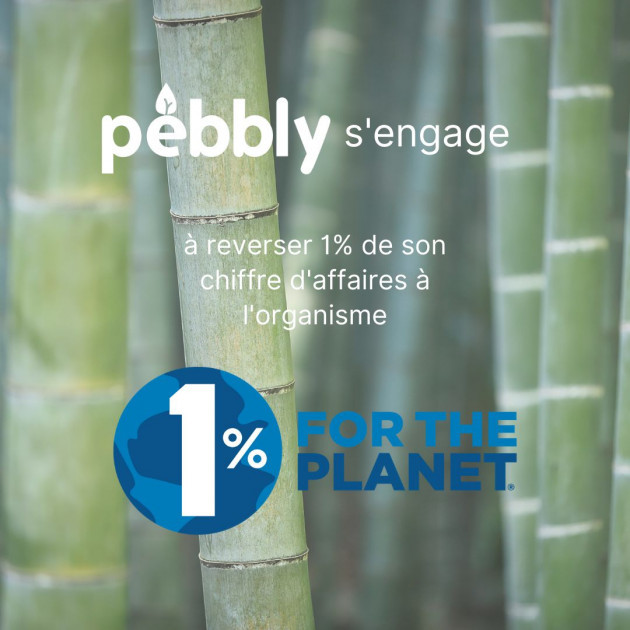 Pebbly, marque engagée Pebbly, marque engagée