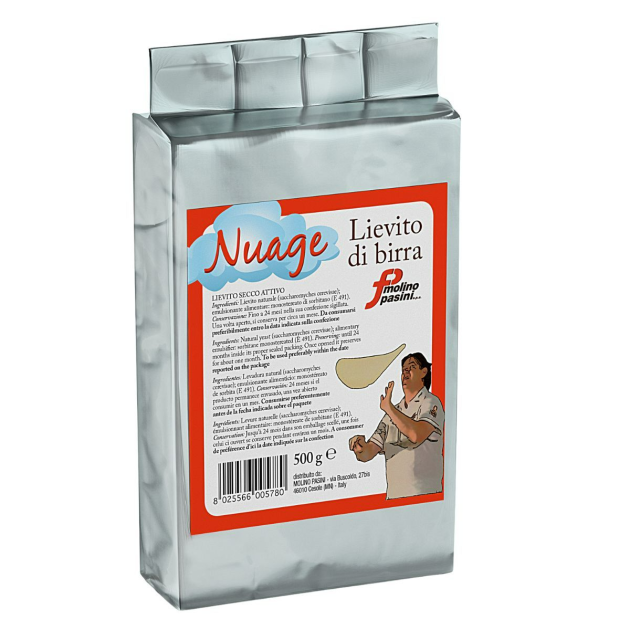 Levure Sèche Active 500 g Molino Pasini