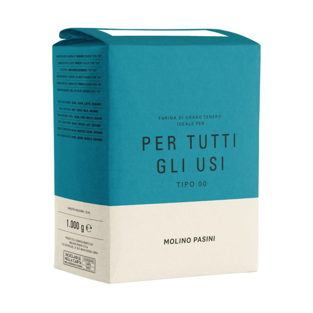 FIN DE SERIE Farine T00 Tout Usages 1 kg Molino Pasini FIN DE SERIE Farine T00 Tout Usages 1 kg Molino Pasini