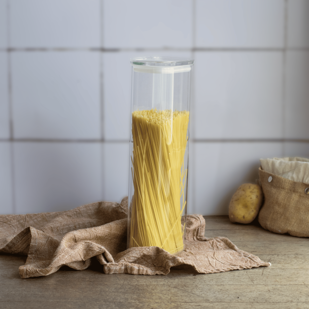Récipient en verre pour spaguetti Récipient en verre pour spaguetti