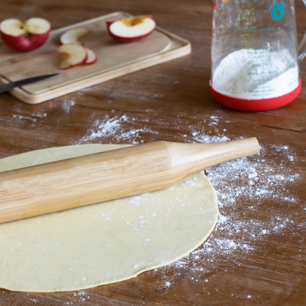 Rouleau à pâtisserie bois de bambou Pebbly Rouleau à pâtisserie bois de bambou Pebbly