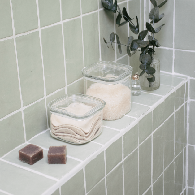 Petit pot en verre Pebbly Petit pot en verre Pebbly