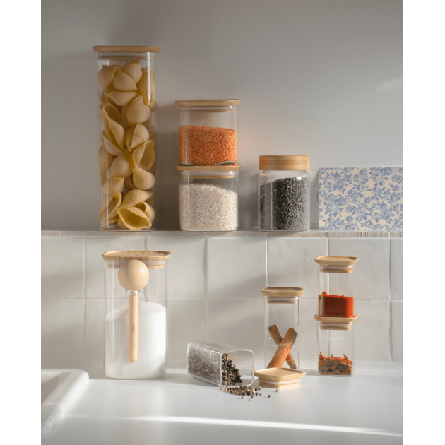 Ensemble collection boîtes de conservation Pebbly