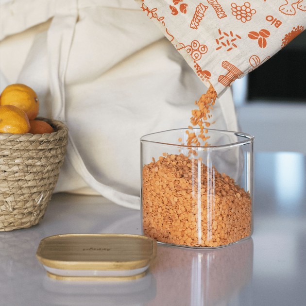 Pot transparent tendance et design