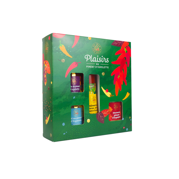 DLUO Courte Coffret Épices au Piment d’Espelette Un Jour Une Epice