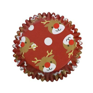 Caissette Cupcake Renne de Noël (x30) PME