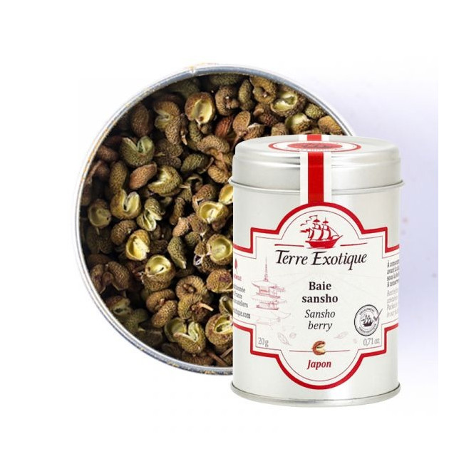Baies Sansho 20 g Terre Exotique