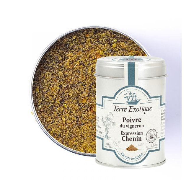 Poivre du Vigneron Expression Chenin 60 g Terre Exotique